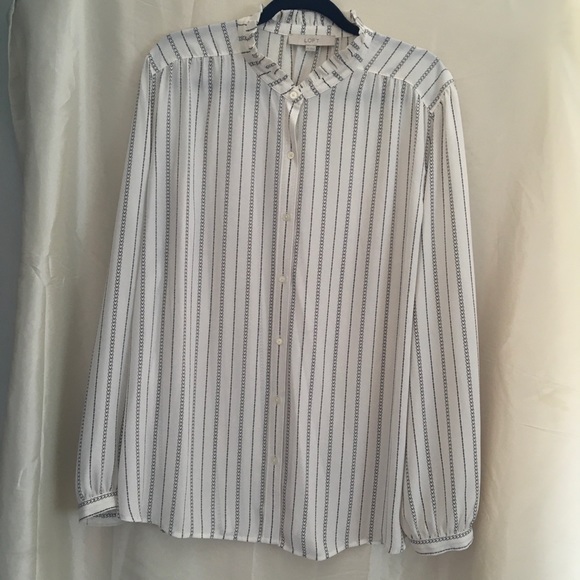 Loft Heart & Love Blouse-Excellent Condition - Picture 2 of 7